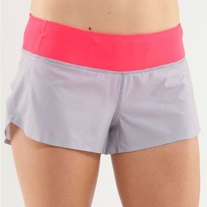 Lululemon Speed Ups Naked Hem 4in